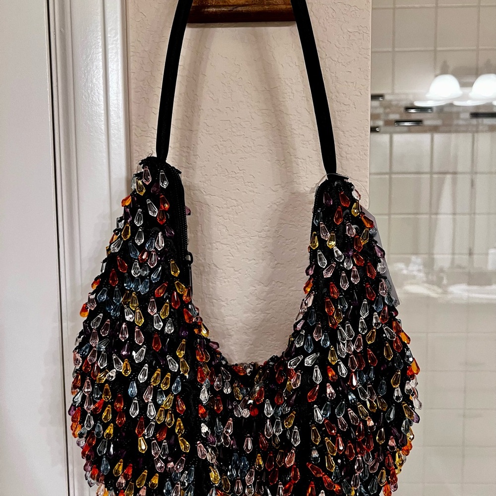 Tagged Tianni vintage Beaded Bag